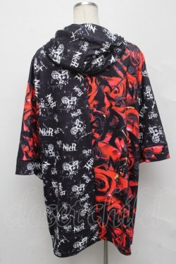 画像2: NieR Clothing / 転写パーカー   S-24-09-19-030-PU-TO-AS-ZS