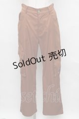 NieR Clothing / カーゴパンツ  ブラウン S-24-09-25-060-PU-PA-AS-ZS