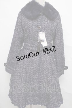 画像1: axes femme / COAT フレアコート  紺 S-24-09-26-049-AX-CO-AS-ZS