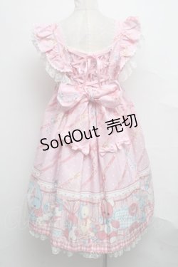 画像3: Angelic Pretty / MELODY TOYSハイウエストジャンパースカート  ピンク S-24-10-01-074-AP-OP-HR-ZS