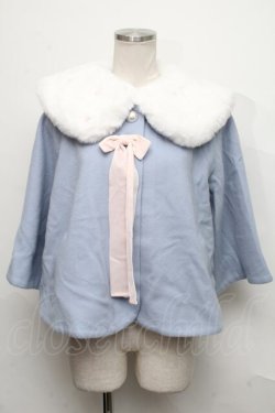 画像1: Angelic Pretty / COATDollyケープコート  サックス S-24-10-05-035-AP-CO-AS-ZS