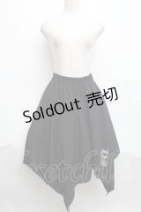 NieR Clothing / 刺繍変形スカート   S-24-10-09-077-PU-SK-HR-ZS