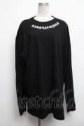 KRY CLOTHING / 「KIMPA」ロングTシャツ  黒 S-24-10-11-052-EL-TS-HR-ZS