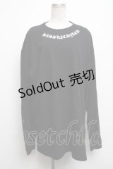 KRY CLOTHING / 「KIMPA」ロングTシャツ  黒 S-24-10-11-052-EL-TS-HR-ZS