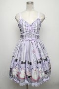 Angelic Pretty / Princess Puppyジャンパースカート  ラベンダー S-24-10-24-037-AP-OP-HR-ZS