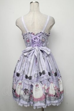 画像2: Angelic Pretty / Princess Puppyジャンパースカート  ラベンダー S-24-10-24-037-AP-OP-HR-ZS