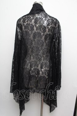 画像2: CIVARIZE / くろくもコラボレーストッパーカーディガン  黒 S-24-11-06-1020-GO-TO-AS-ZS