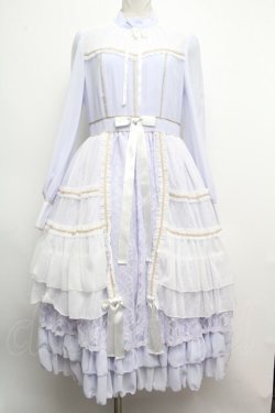 画像1: Angelic Pretty / Elegant Lacyワンピース  ラベンダー S-24-11-06-1026-AP-OP-AS-ZS