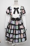 Angelic Pretty / Memorial Tea Museumワンピース  黒 S-24-11-13-056-AP-OP-HR-ZS