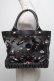 画像1: ANNA SUI / カッティングハンドバッグ  黒 S-24-11-13-021-PU-BG-AS-ZS (1)