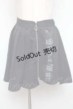 画像1: NieR Clothing / プリーツスカート  黒 S-24-11-14-074-PU-SK-AS-ZS