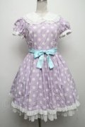 Angelic Pretty / French Dot Dreamワンピース  ラベンダー S-24-11-17-047-AP-OP-HR-ZS