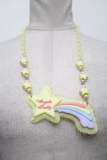 Angelic Pretty / Milky Dream Starネックレス  イエロー S-24-11-23-032-AP-AC-AS-ZS