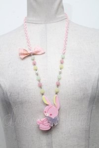 Angelic Pretty / BUNNY TOYネックレス  ピンク S-24-11-23-043-AP-AC-AS-ZS