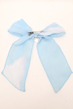 画像2: Angelic Pretty / Misty Skyリボンクリップ  サックス S-24-11-25-012-AP-AC-HR-ZS