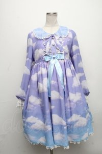 Angelic Pretty / Misty Sky Brilliant Colorワンピース  Aqua Symfony S-24-11-29-045-AP-OP-AS-ZS