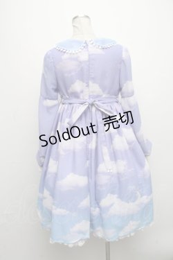 画像2: Angelic Pretty / Misty Sky Brilliant Colorワンピース  Aqua Symfony S-24-11-29-045-AP-OP-AS-ZS