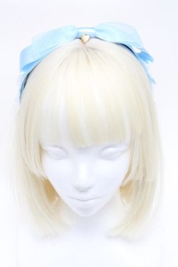 画像2: Angelic Pretty / SheerドットMichelleカチューシャ  サックス S-24-12-04-005-AP-AC-AS-ZS