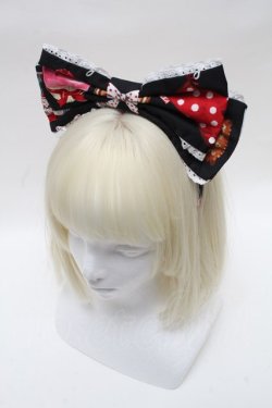 画像3: Angelic Pretty / French Cafe胸リボンジャンパースカートセット  黒 S-24-12-04-055-AP-OP-AS-ZS