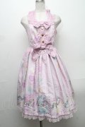 Angelic Pretty / Milky Pony Carnivalジャンパースカート  ピンク S-24-12-04-067-AP-OP-AS-ZS