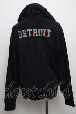 画像2: HYSTERIC GLAMOUR / DETROIT ROCKワッペンパーカー  紺 S-24-12-23-048-PU-OP-HR-ZS