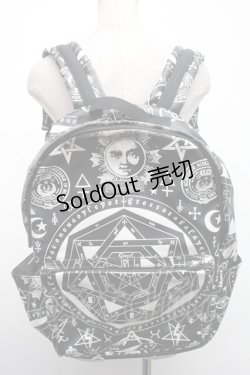 画像1: KILL STAR / OCCULT BACKPACK  黒 S-25-01-09-025-SL-BG-HR-ZS