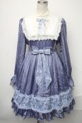 Angelic Pretty / イノセントLadyワンピース  ブルー S-25-01-17-061-AP-OP-AS-ZS