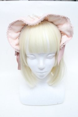 画像2: axes femme kawaii / ドットチュールフリルカチューシャ  ピンク S-25-01-19-005-AX-AC-HR-ZS