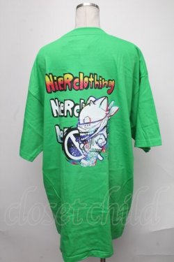 画像2: NieR Clothing / ブル君Tシャツ  グリーン S-25-01-22-1052-PU-TO-AS-ZS