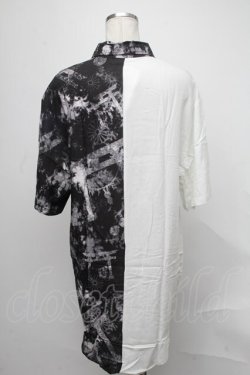 画像2: NieR Clothing / プリントシャツ  黒 S-25-01-23-042-PU-TO-AS-ZS