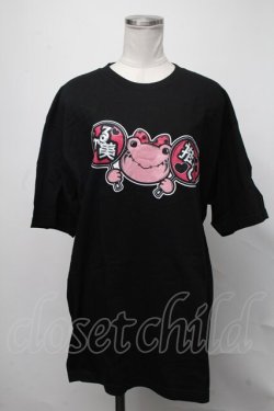 画像1: NieR Clothing / プリントTシャツ  黒 S-25-01-23-045-PU-TO-AS-ZS