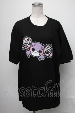 画像1: NieR Clothing / ちゃむちゃむ推しTシャツ  黒 S-25-01-23-048-PU-TO-AS-ZS