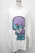 NieR Clothing / ONEくんTシャツ  白 S-25-01-25-009-PU-TS-AS-ZS