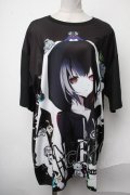 NieR Clothing / プリントTシャツ  黒 S-25-01-28-051-PU-TO-AS-ZS