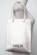 MILK / BAGレザーpetitバッグ  ゴールド S-25-01-28-020-ML-BG-AS-ZS