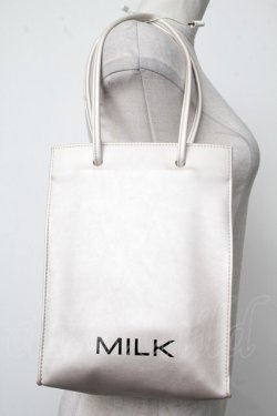 画像1: MILK / BAGレザーpetitバッグ  ゴールド S-25-01-28-020-ML-BG-AS-ZS