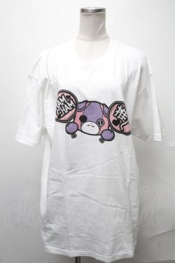 画像1: NieR Clothing / ちゃむちゃむ推しTシャツ  白 S-25-01-31-017-PU-TO-AS-ZS