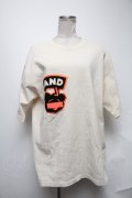 LAND by MILKBOY / LAND BEAR ワッペン TEE  オフ S-25-02-04-033-MB-TS-AS-ZS