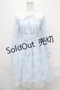 Angelic Pretty / 雪のガラスドームワンピース  サックス S-25-02-11-049-AP-OP-HR-ZS