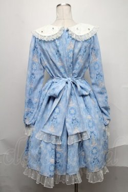 画像2: Angelic Pretty / 雪のガラスドームワンピース  サックス S-25-02-11-049-AP-OP-HR-ZS