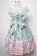 画像2: Angelic Pretty / MELODY TOYSハイウエストジャンパースカート  ミント S-25-02-15-065-AP-OP-AS-ZS (2)