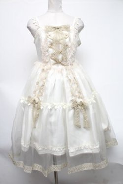 画像1: Angelic Pretty / 星の踊り子ジャンパースカート  キナリ S-25-02-19-061-AP-OP-HR-ZS