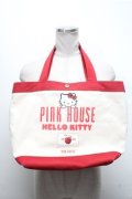 PINK HOUSE / Hello Kittyトートバッグ  赤 S-25-02-19-009-LO-BG-AS-ZS