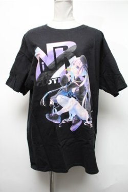 画像1: NieR Clothing / 和泉つばすコラボカットソー  黒 S-25-02-19-038-PU-TS-AS-ZS