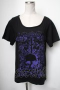 SEX POT ReVeNGe / プリントTシャツ  黒 S-25-02-21-039-SP-TO-AS-ZS