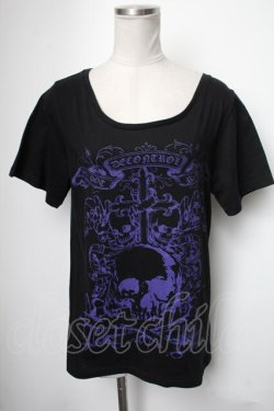 画像1: SEX POT ReVeNGe / プリントTシャツ  黒 S-25-02-21-039-SP-TO-AS-ZS