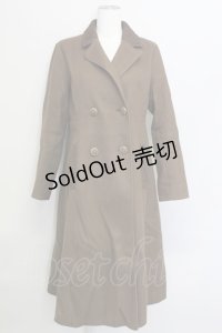 axes femme / COATクラシックロングコート M 茶 T-24-02-25-006-AX-CO-SZ-ZI