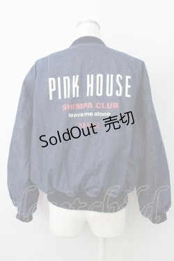 画像2: PINK HOUSE / COATデニムブルゾン  ブルー T-24-03-01-020-LO-CO-AS-ZT103