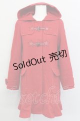 MILK / COATSTARダッフルコート(15W)  赤 T-24-03-03-003-ML-CO-SZ-ZI