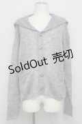 MILKBOY / MOHAIR SAILOR CARDIGAN F グレー T-24-09-18-019-MB-TO-SZ-ZT365